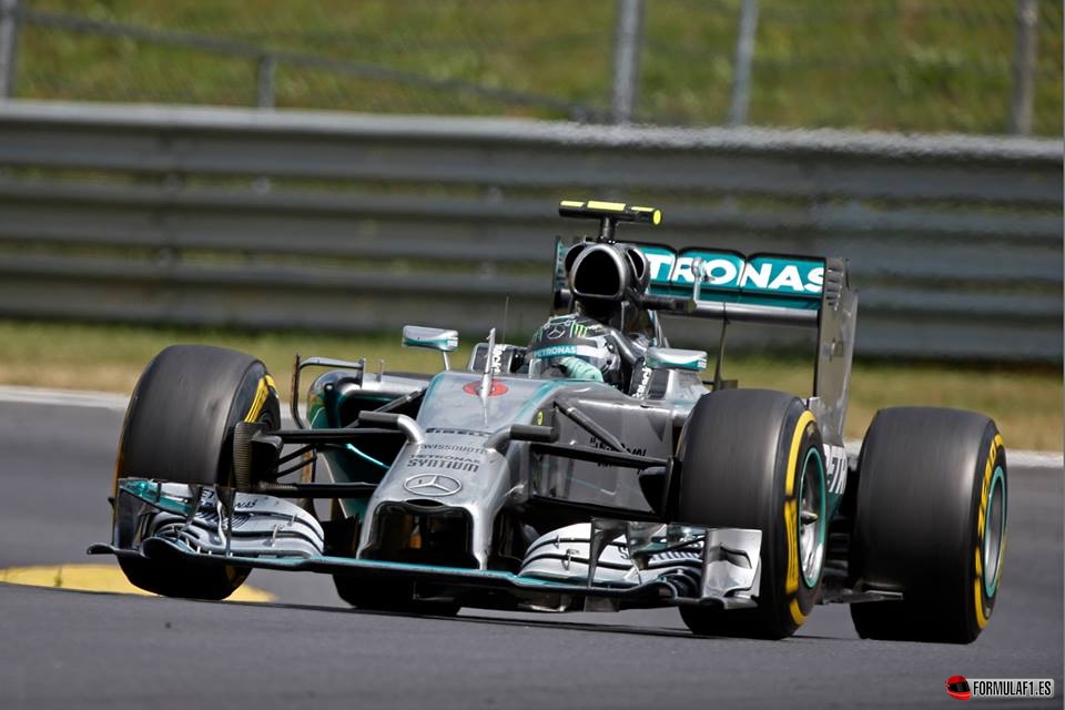 ROSBERG Nico (Ger) Mercedes Gp Mgp W05 Action during the 2014 Formula ...